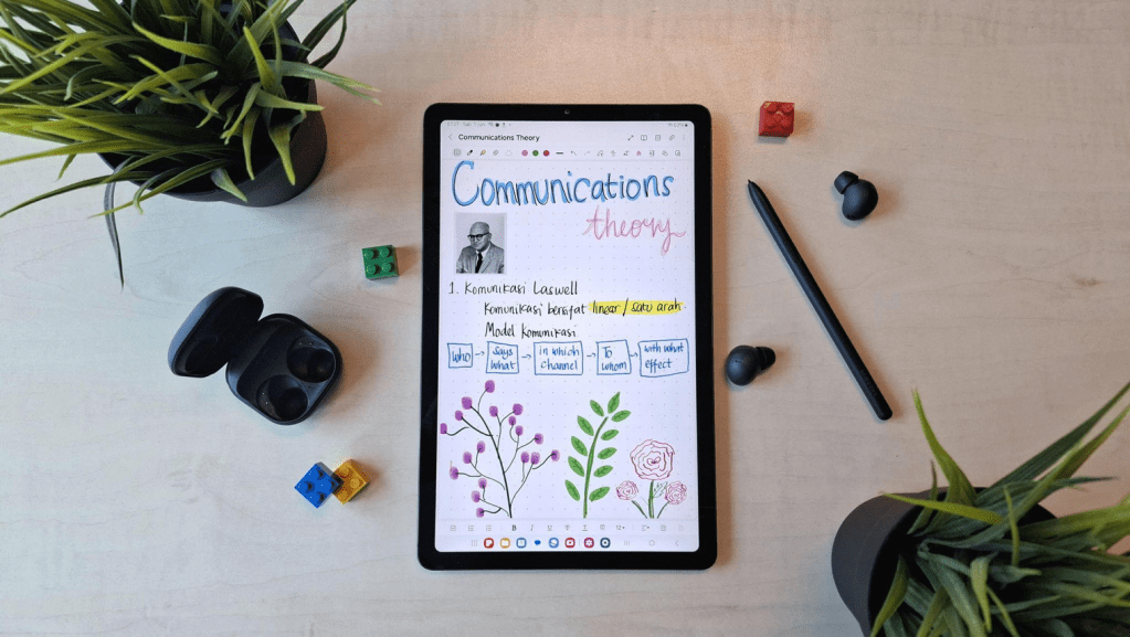 3 Tips Buat Catatan Fun dan Aesthetic Dengan Galaxy Tab S6&nbsp;Lite