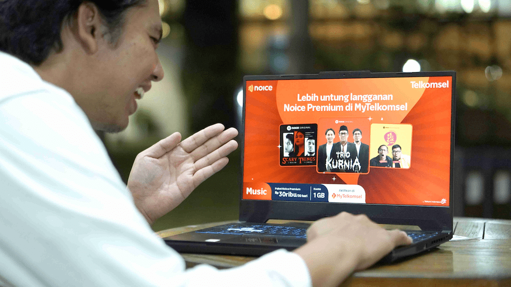 Telkomsel dan Noice Hadirkan Paket Bundling&nbsp;Premium